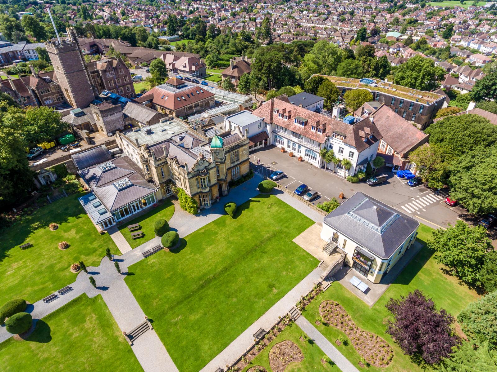 Badminton school grounds