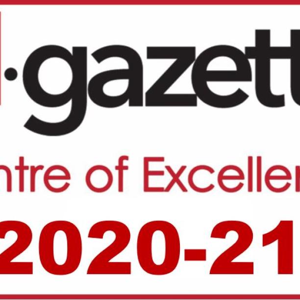 EL Gazette Centre of Excellence Logo 2020-2021