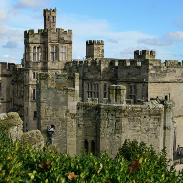 Warwick Castle image from afar 